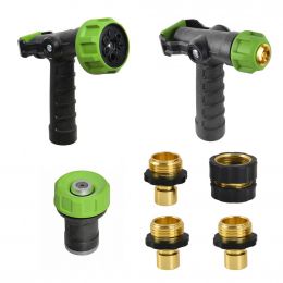 Yardsmith Nozzle with Non-Slip Handle Set 7 Pieces