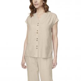 Buffalo David Bitton Women’s Short Sleeve Straight and Loose Fit Blouse