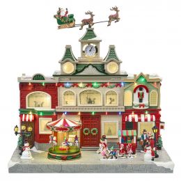 ’s Selection Decorative Christmas Village Centerpiece