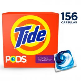 Tide Laundry Detergent Pods Spring Meadow 156 Pods / 3.7 kg / 126 oz