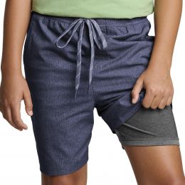 Copper and Oak Short for Boys with Double Layer