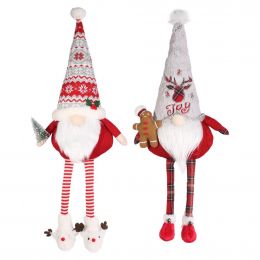 Selection Christmas Gnomes for Shelves 2 Pieces
