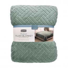 Selection Textured King Blanket 274.32 cm x 228.6 cm / 108" x 90"