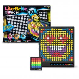 Lite-Brite Touch XL & Mini Light-Up Sensory Learning Toy Set