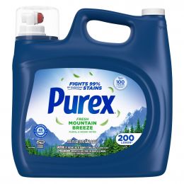 Purex Fresh Mountain Breeze Liquid Laundry Detergent 200 Loads / 6.65 L / 225 oz