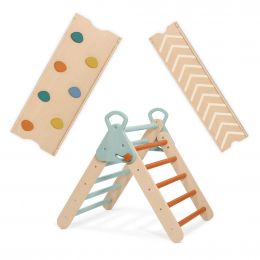 B. Toys Wooden Climbing Set for Toddlers