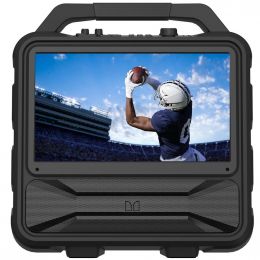 Monster Portable Bluetooth Speaker with Integrated LCD Display 39.62 cm / 15.6" Inches MNVISION156-C