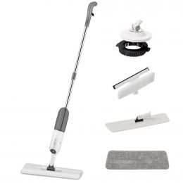 True & Tidy 4-in-1 Spray Mop with Integrated Spray