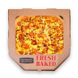 Selection Whole Wheat Pizza of the Month 45.7 cm / 18" Fresh Baked 12 Slices