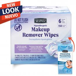 ’s Selection Hypoallergenic Makeup Remover Wipes 6 Packages / 25 Units