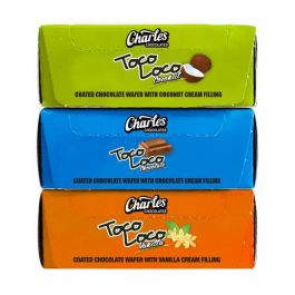 Charles Toco Loco Chocolate Wafer Assorted 3 Boxes / 12 Units