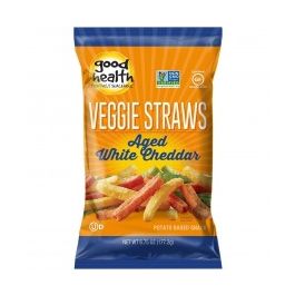 GOOD HEALTH VEGGIE STRAWS CHEDDAR 6.75oz