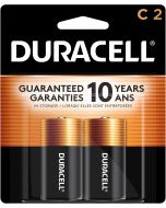 DURACELL Coppertop C Batteries Pack of 1, 2 Count, Bundle of 3