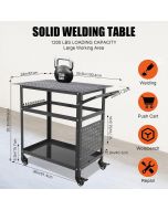 ActiveTrail Heavy-Duty Welding Table with Wheels Portable