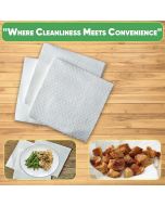 Pantryware Essentials Paper Lunch Napkins. 500 Count Lunch Napkins 1 500 Count, 12 x 12, Bundle of 2