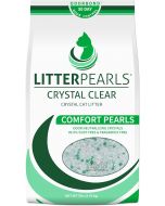Litter Pearls Crystal Clear Unscented Non-Clumping Crystal Cat Litter with 7 lb