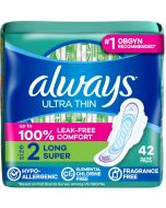 Always Ultra Thin 42 Count, Bundle of 3