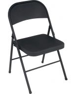 Cosco All Steel Folding Chair Black (4-pack) 4-pack