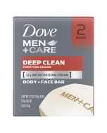 Dove Men+Care Men's Bar Soap More 3.75 oz, Bundle of 3