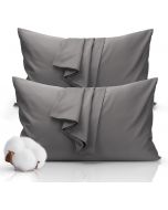 Hzesyd Queen Size Pillowcase Set Cotton Set of 2, Bundle of 3