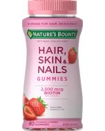 Nature's Bounty Optimal Solutions Hair 80 Count, Bundle of 5