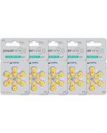 Power One size 10 No Mercury Hearing Aid Batteries (30, Bundle of 2