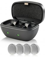 Wokyo 4Pcs Upgraded Hearing Aid Batteries 312 Rechargeable with Charger Rechargeable Portable