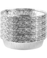 PLASTICPRO 9'' Inch Round Tin Foil Pans Disposable Aluminum Plastic Oven Safe Pack of 20, Bundle of 2
