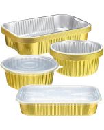 Baderke 20 Pack Gold Aluminum Oven Safe 20 Pack, 7 Inch, 9x13 Inch