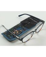 Foster Grant Womens Misha Blu Reading Glasses (1.50 Glass, Bundle of 2