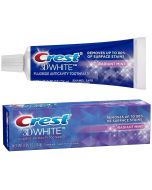 Crest 3D White Vivid Fluoride Anticavity Toothpaste Pack of 4, 0.85 oz, Bundle of 3