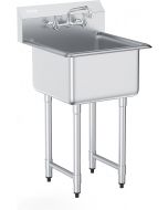 VEVOR Stainless Steel Prep & Utility Sink Stainless Steel