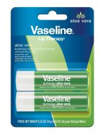 Vaseline Lip Therapy Aloe Care Twin Pack, Bundle of 5