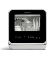 Farberware Portable Countertop Dishwasher with 5-Liter Built-in Water Tank Glass Portable
