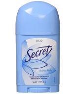 Secret Solid Antiperspirant and Deodorant Shower 1.7 Ounce, Bundle of 4
