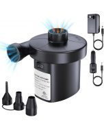 PULIDIKI Electric Air Pump for Inflatables Air Mattress Pump Electric Portable, Bundle of 3
