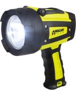 Wagan EL4322 Brite-Nite WR600 USB Rechargeable LED Handheld Spotlight 600 Lumen LED Lights 3 Waterproof