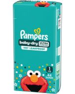 Pampers Diapers 44 Count, Bundle of 2