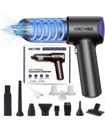 Vacvibe Car Vacuum Portable Portable 4 in, Bundle of 3