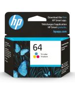 HP 64 Tri-Color Ink Cartridge