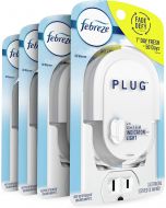 Febreze Plug In Air Freshener Fade Defy Plugs Pack of 4, Bundle of 2