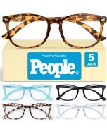 CCVOO 1.0 Reading Glasses for Women Glass, Bundle of 3