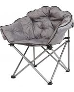 MacSports C932S-129 Padded Cushion Outdoor Folding Lounge Patio Club