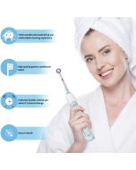 Voguish Replacement Toothbrush Heads Compatible with Oral B Braun Electric 4 Pack, Bundle of 3