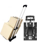 HUFATWINS Aluminum Folding Hand Trucks Aluminum Heavy Duty Portable