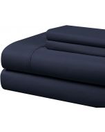 Cathay Home Essentials Ultra Soft Hypoallergenic Wrinkle Resistant Double Brushed Microfiber Bedding Sheet