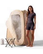 Homedics Portable Sauna – Collapsible Personal Steam Sauna for Foldable Portable