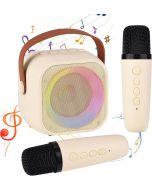 Xjahwr Karaoke Machine for Kids Adults Wireless Portable, Bundle of 2