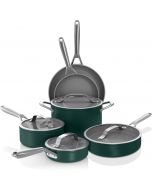 Ninja Ceramic Pro 10-Piece Cookware Set Nonstick Ceramic Glass 10-Piece