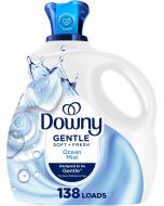 Downy Gentle Soft + Fresh Fabric Softener Liquid, Bundle of 3